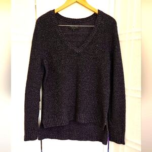 Rag & bone purple high low sweater